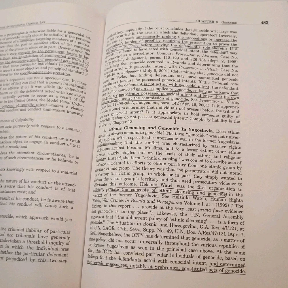 International Criminal Law and Its Enforcement, Cases and Materials (2nd Ed.)